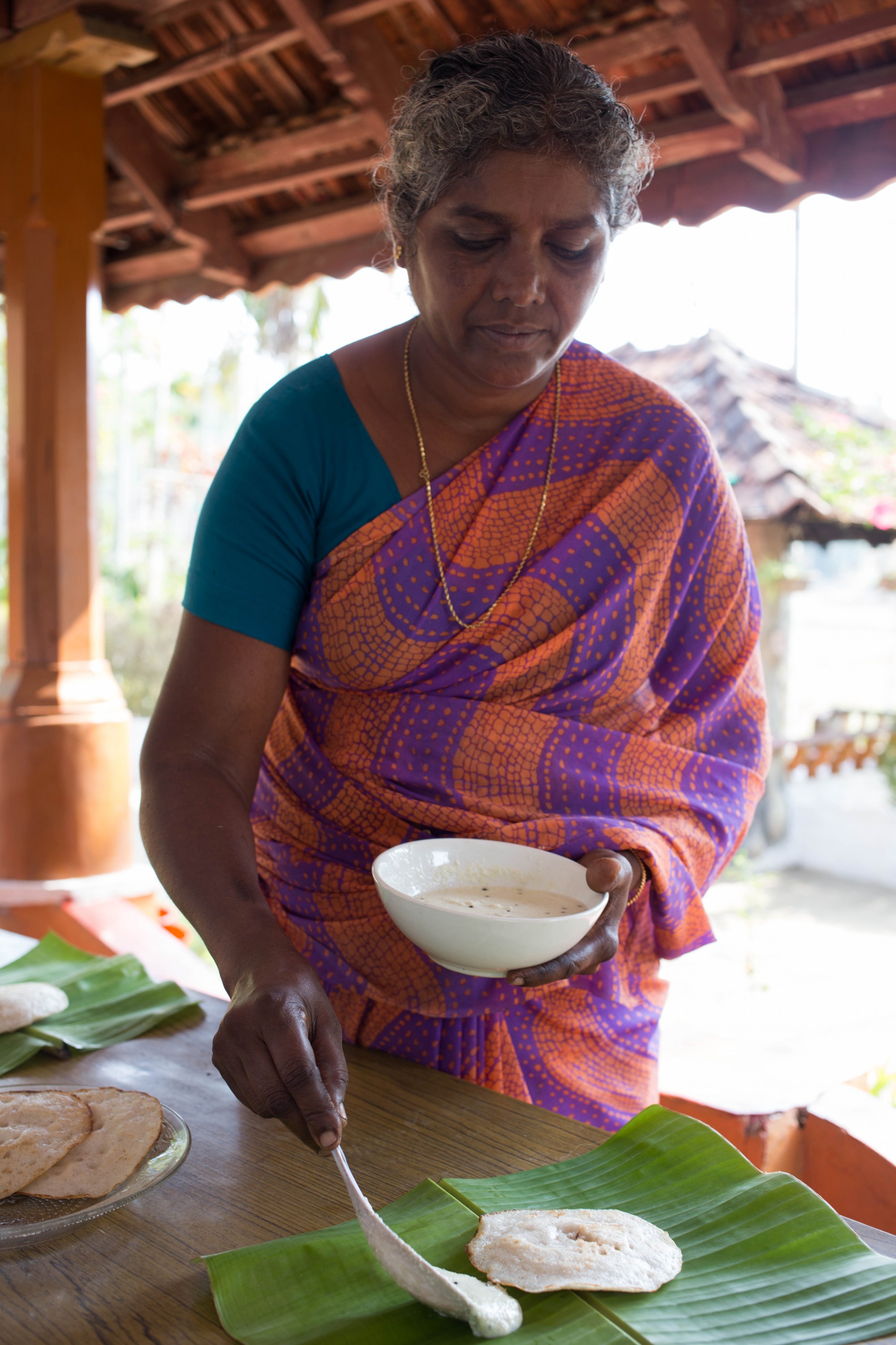 Sumathi and her daughter-in-law, Sowmya, prepare a scrumptious and healthy breakfast.