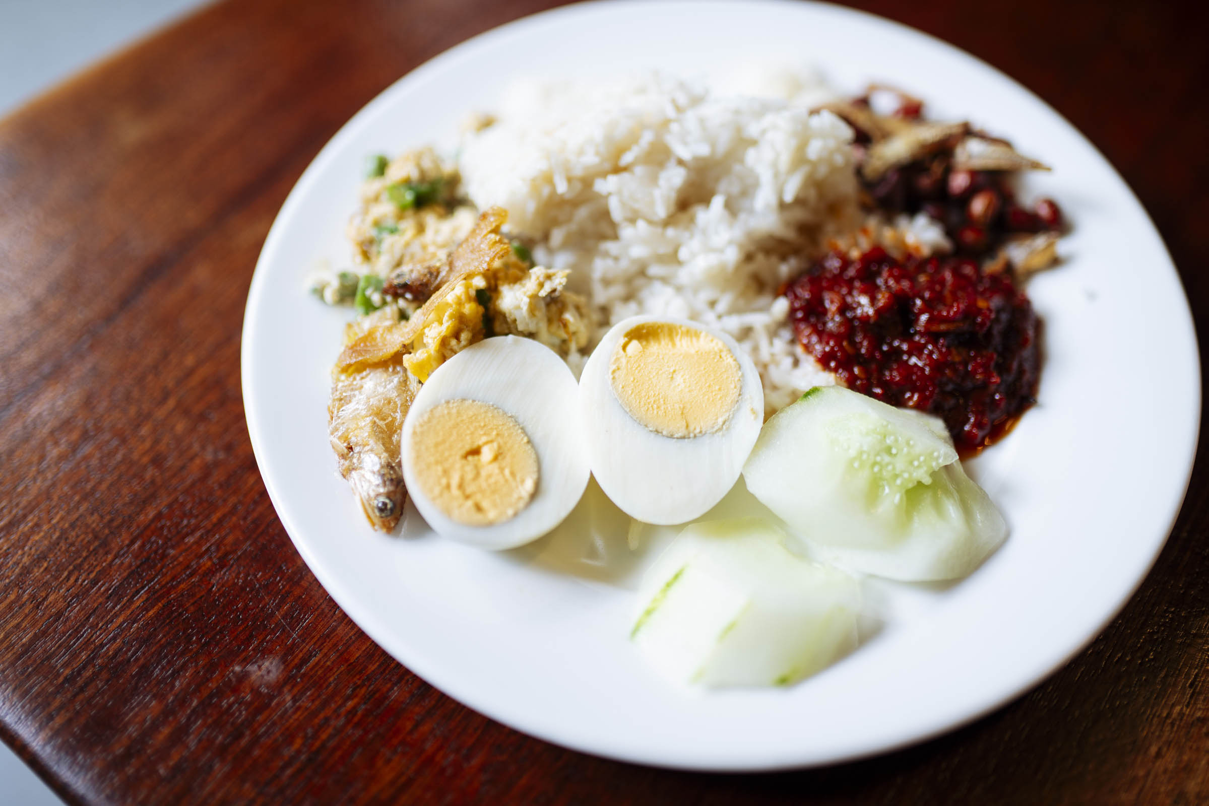 Nasi lemak at Adeline Villa and Rest House. Photo by Teoh Eng Hooi.