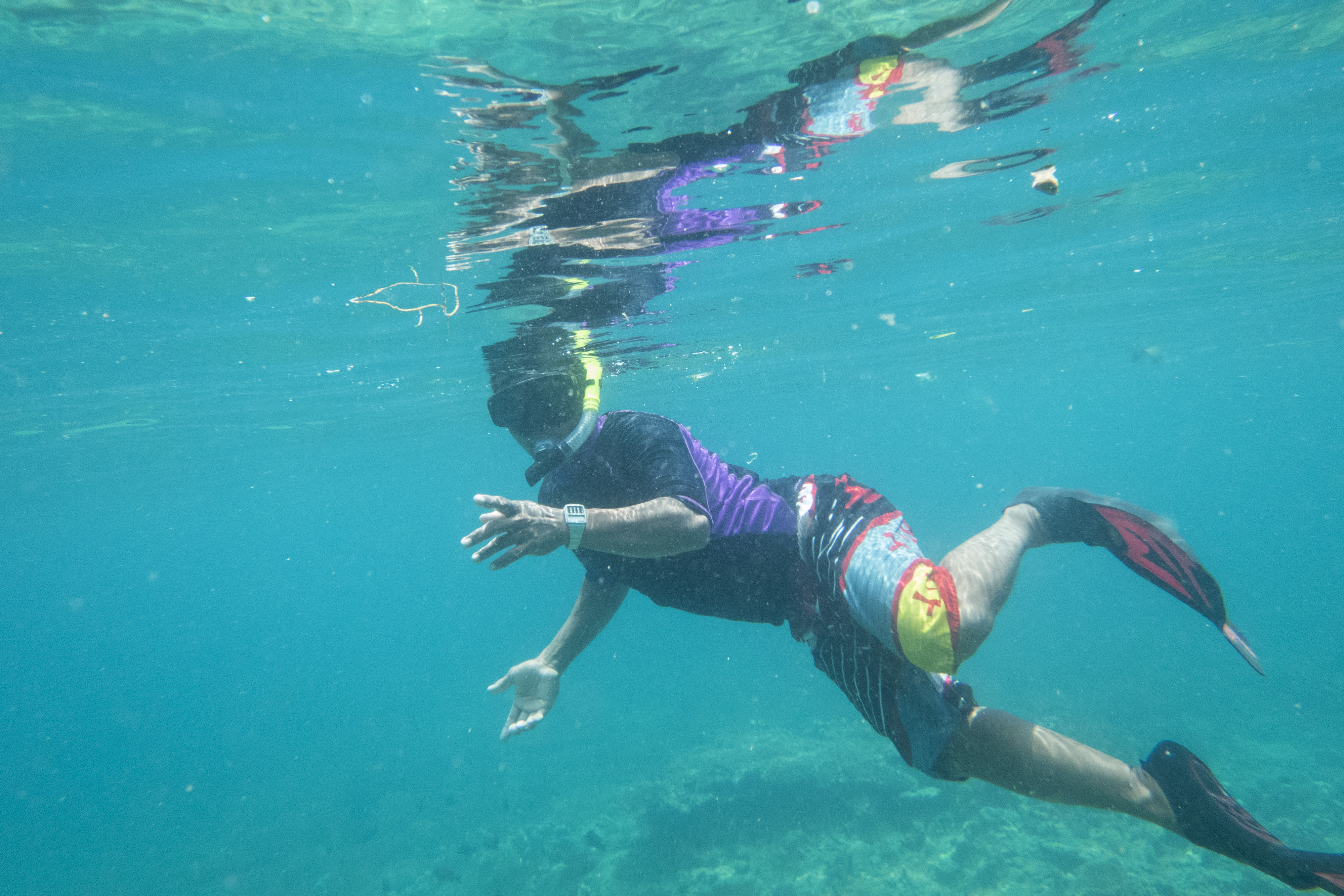 Don't know what to see? Suhardi will take you to where the best corals are.