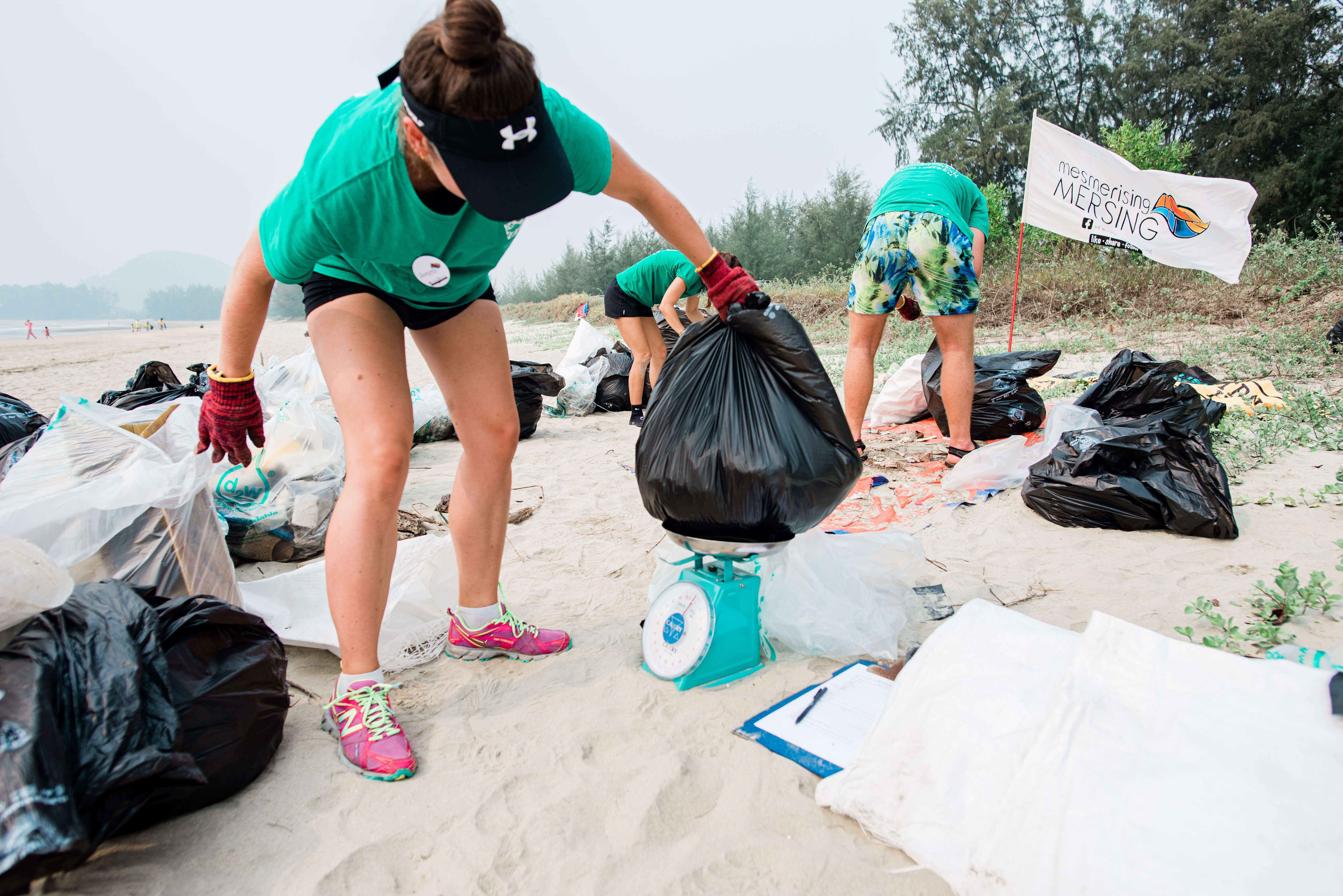 Guests can also get involved — TIC regularly conducts beach clean-ups on Tengah and in Mersing, which are open to volunteers. Photo by Kenny Ng 