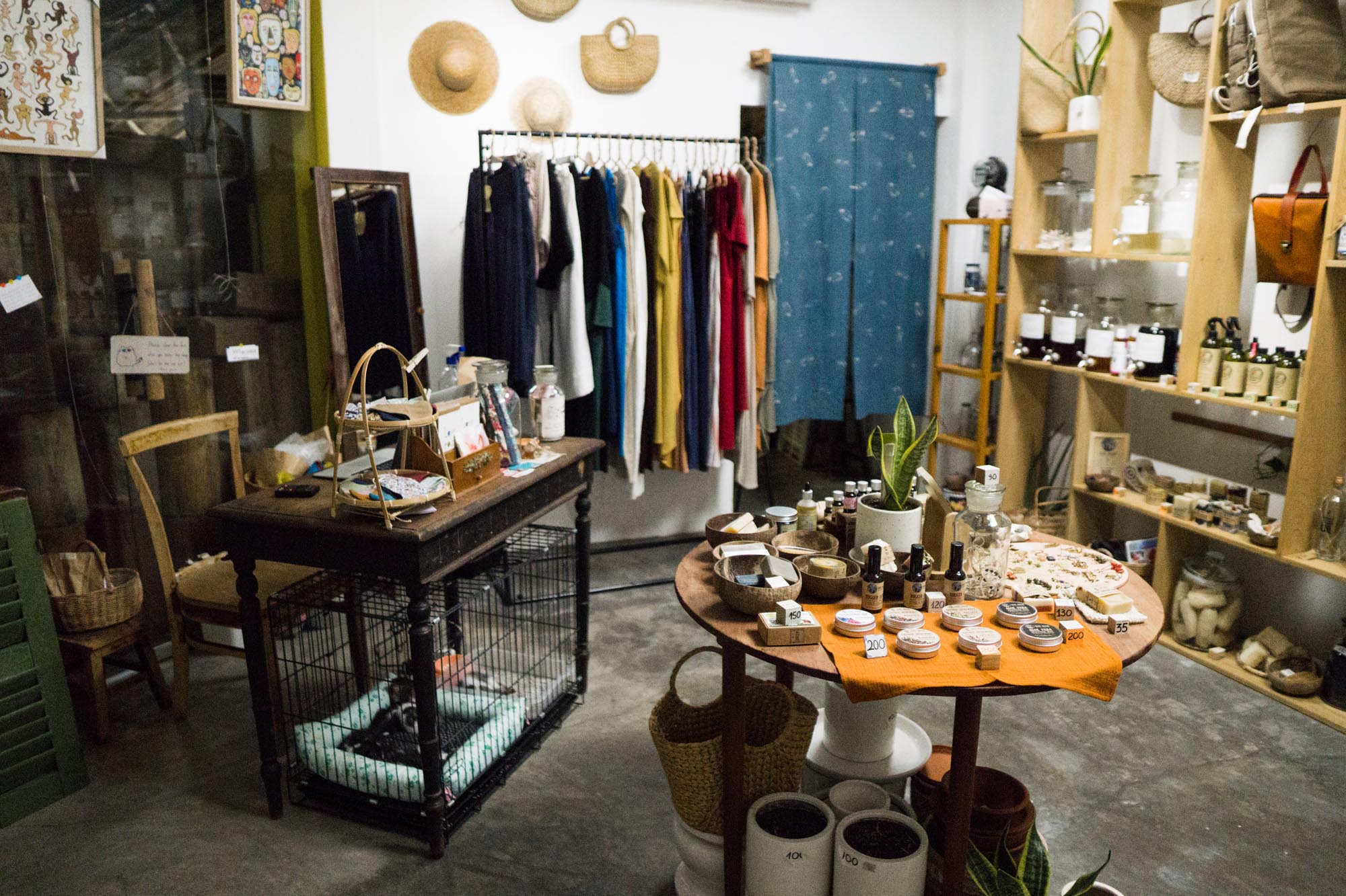 Shop at Purr Nature where you can find eco-friendly products made by local artisans. Photo by Nam Quoc TranShop at Purr Nature where you can find eco-friendly products made by local artisans. Photo by Nam Quoc Tran