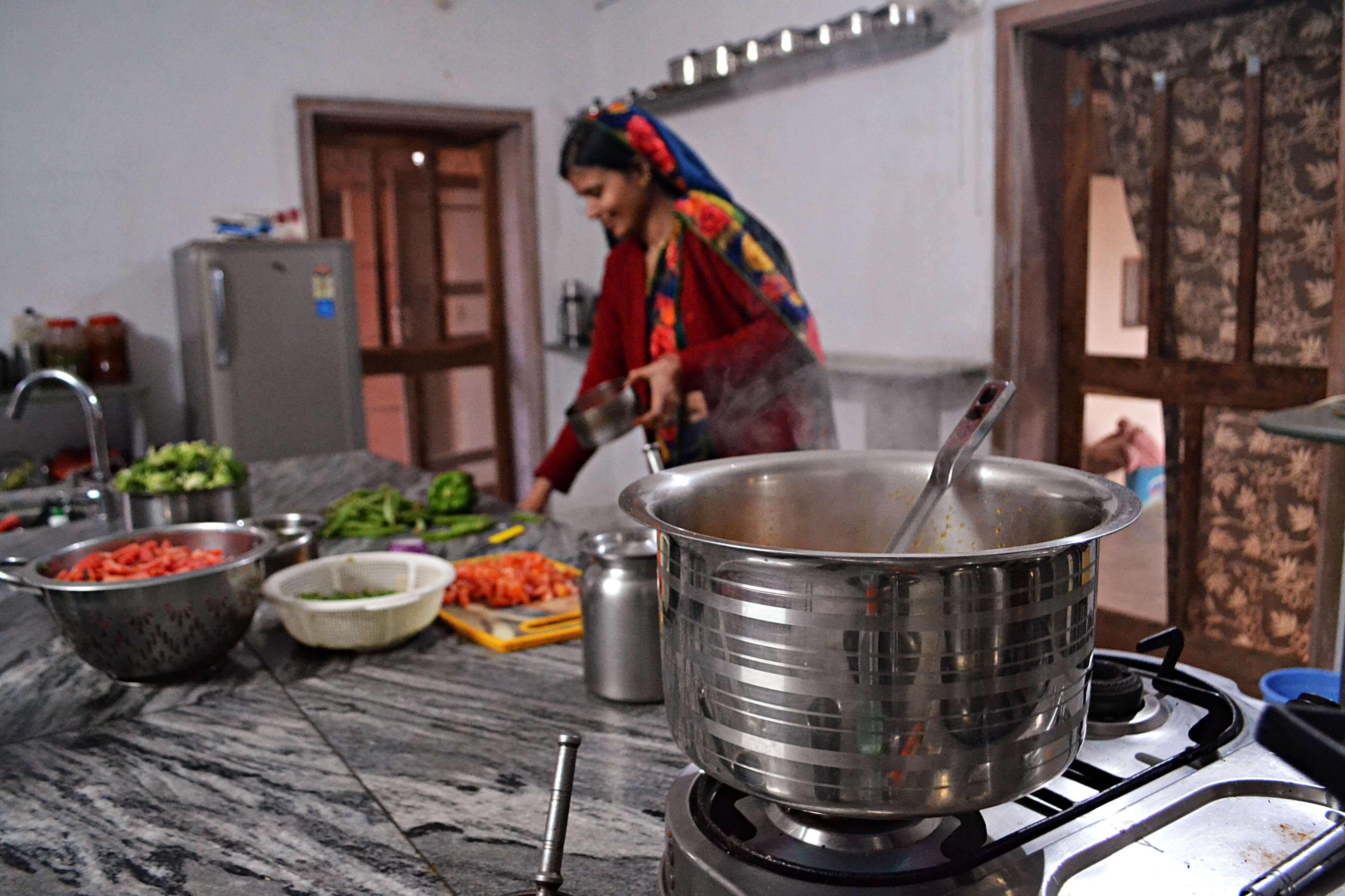 Guests can take cooking lessons from Ramesh’s son and his daughter-in-law — making Apani Dhani a true family affair.