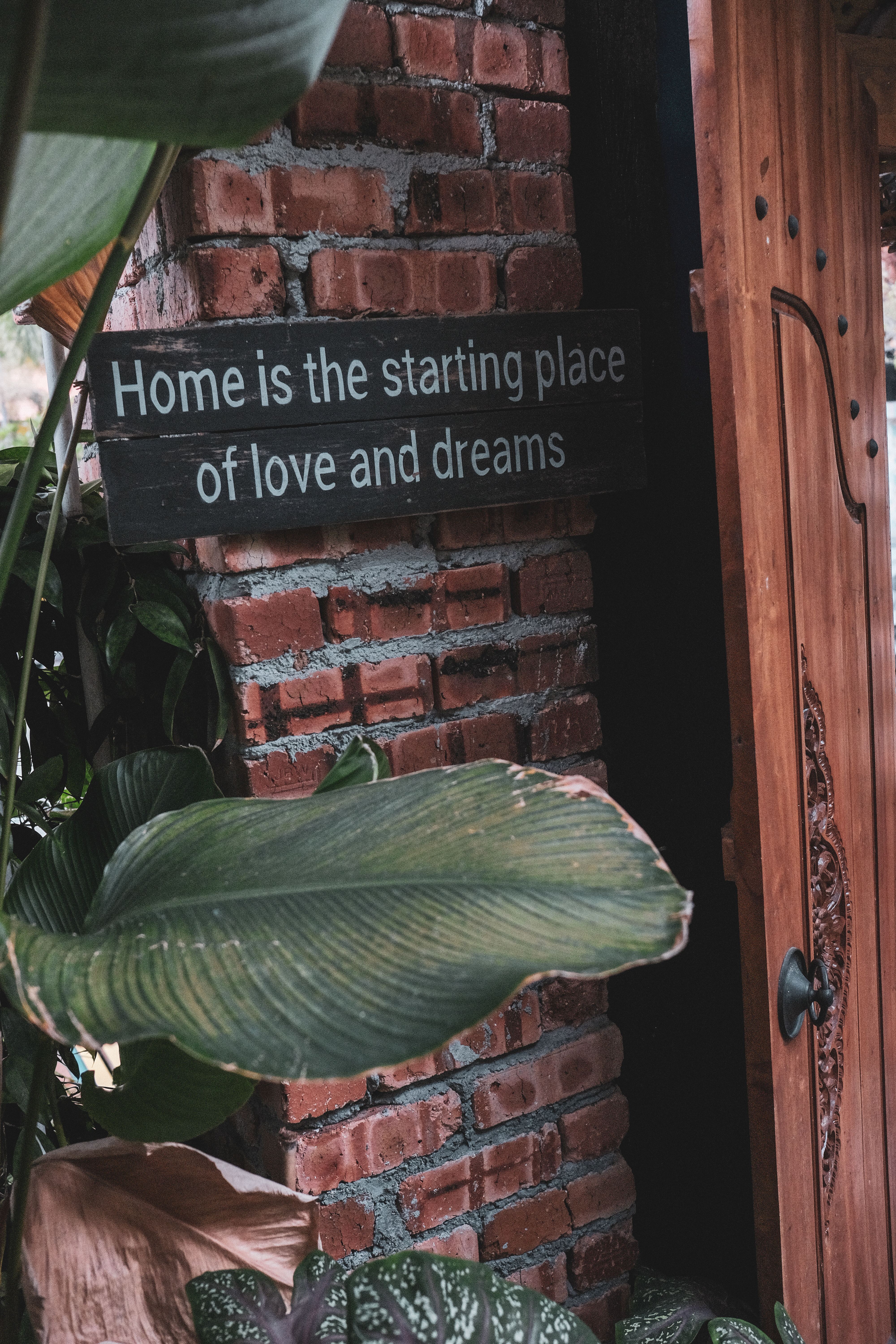 “Home is the starting place of love and dreams.” And no place better to begin than a home away from home.