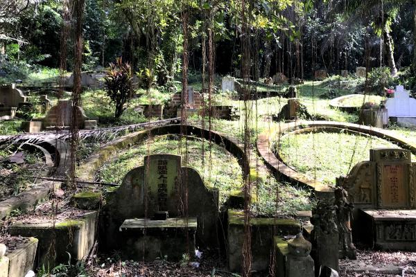 A cemetery walk of history, art and nature