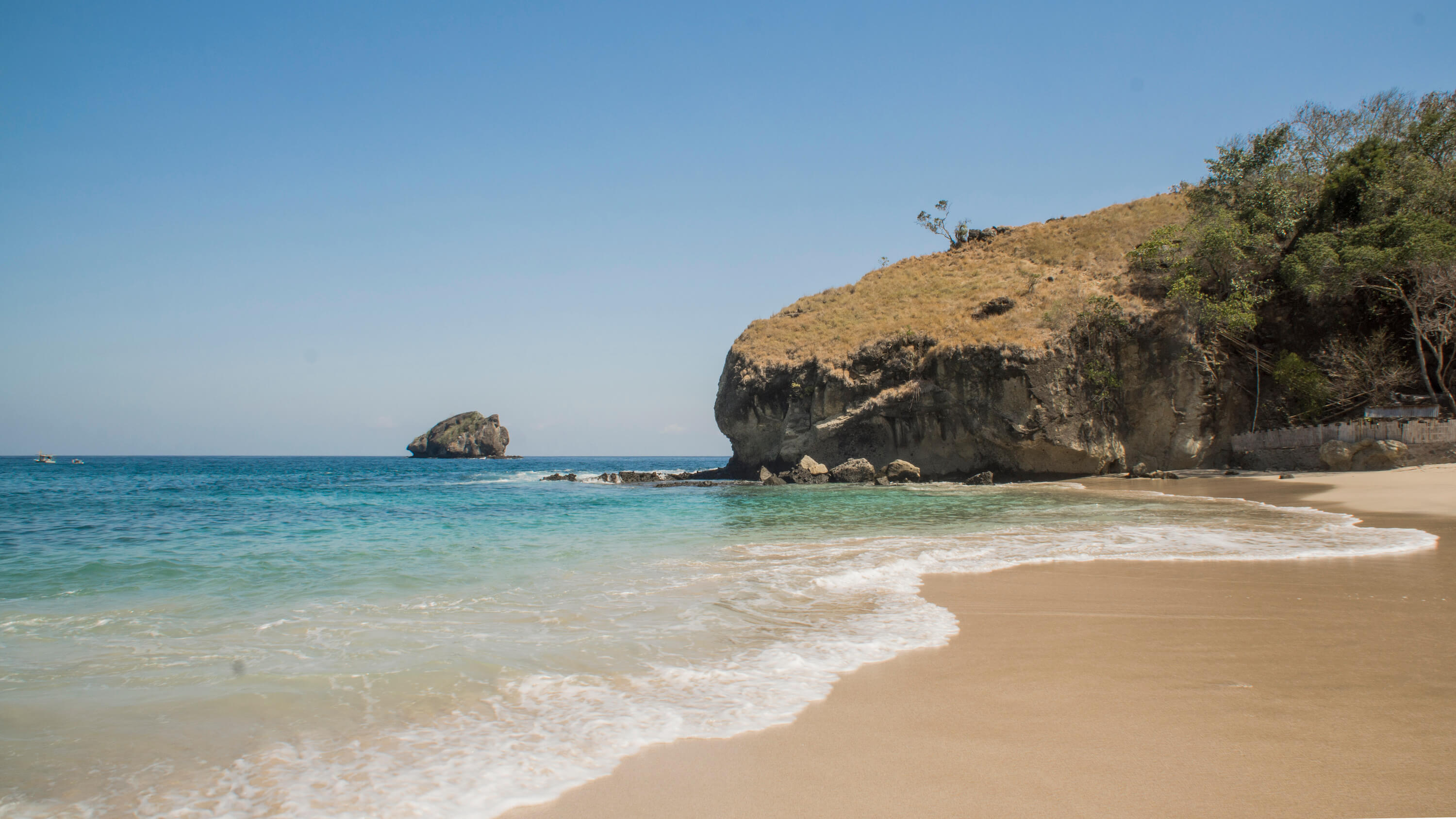 Travellers can also make for Koka beach, which is also popular with locals. Photo by Andra Fembriarto