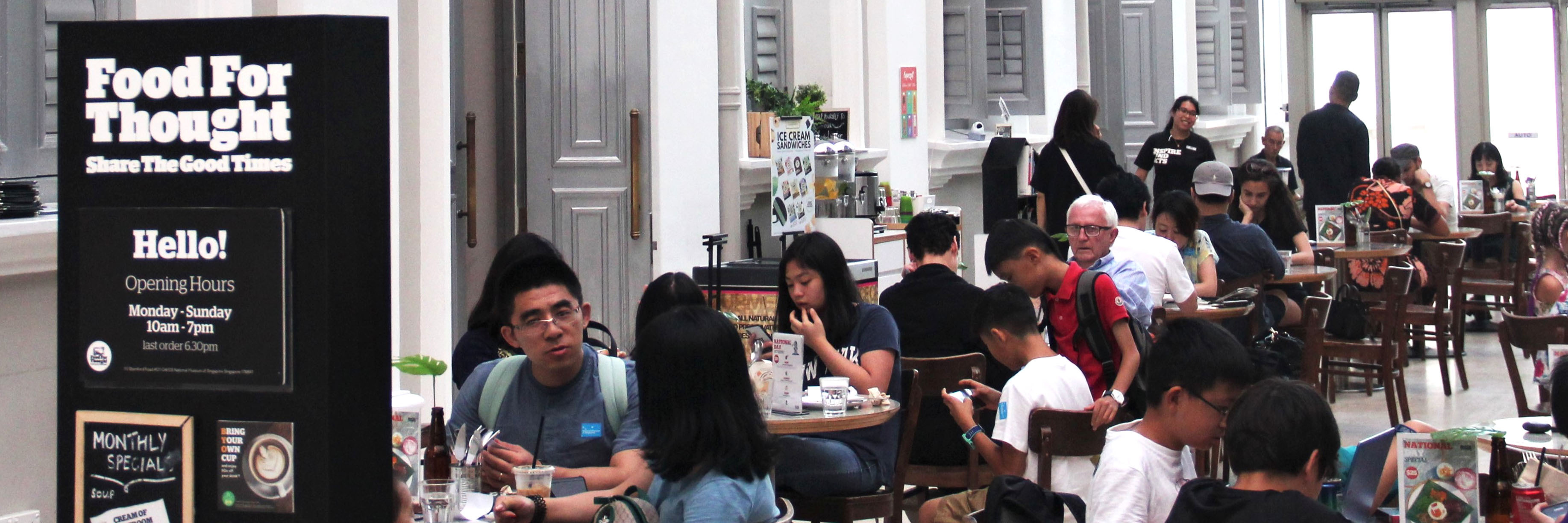 At Food for Thought, you can have a tasty meal that uplifts the underprivileged. Photo by Lin Yanqin