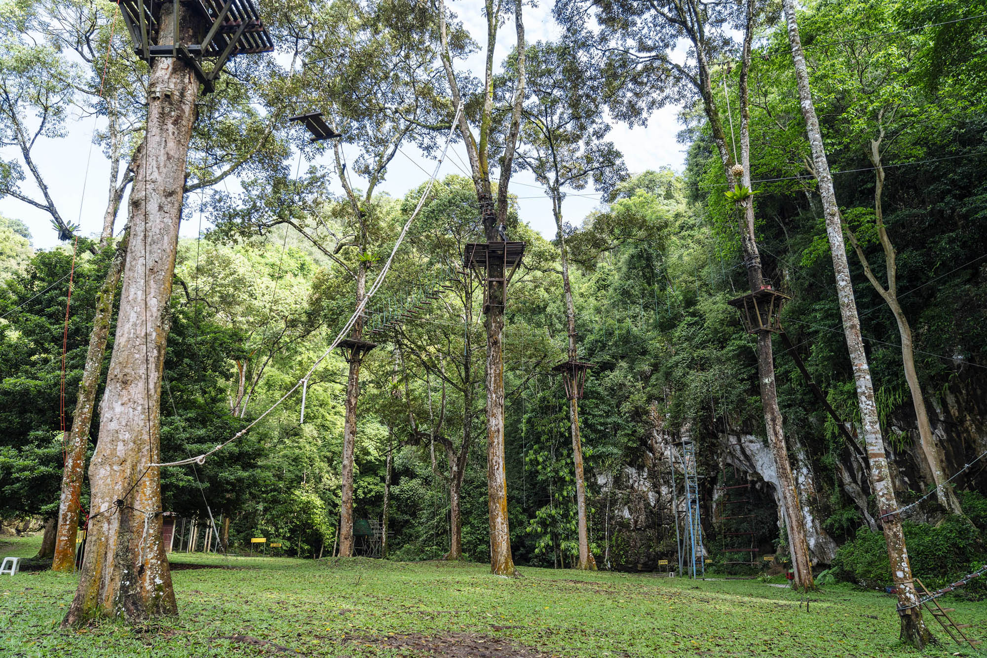 Durian trees at Nomad Adventure’s Mountain School are used for the outdoor learning courses. Photo by Teoh Eng Hooi.
