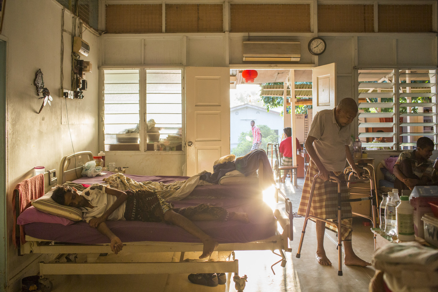 The sick bay offers in-house nursing care for HIV patients in need of more constant medical attention. There are approximately 22 bed spaces available. The sick bay offers in-house nursing care for HIV patients in need of more constant medical attention. There are approximately 22 bed spaces available.