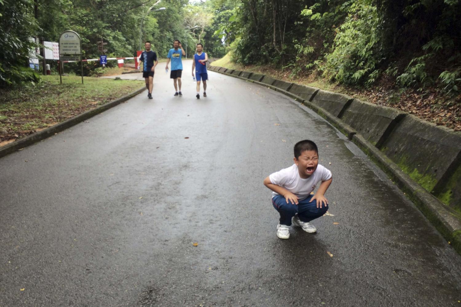 An important skill that Jun Le has to learn is controlling his emotions when he’s overwhelmed.