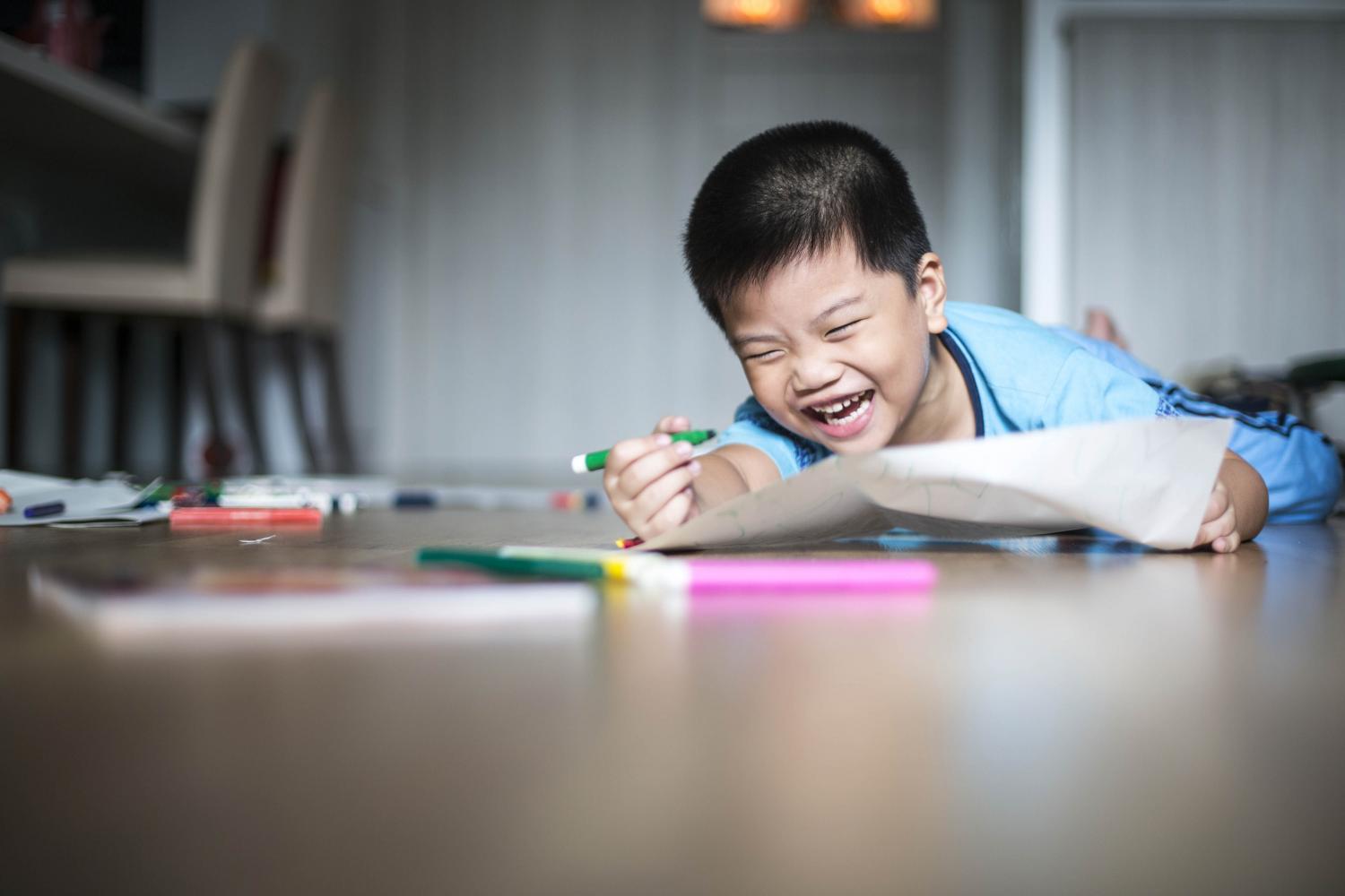 Laughter, especially that of children, is the world’s best medicine. The sound of it makes one forget all troubles and pain.