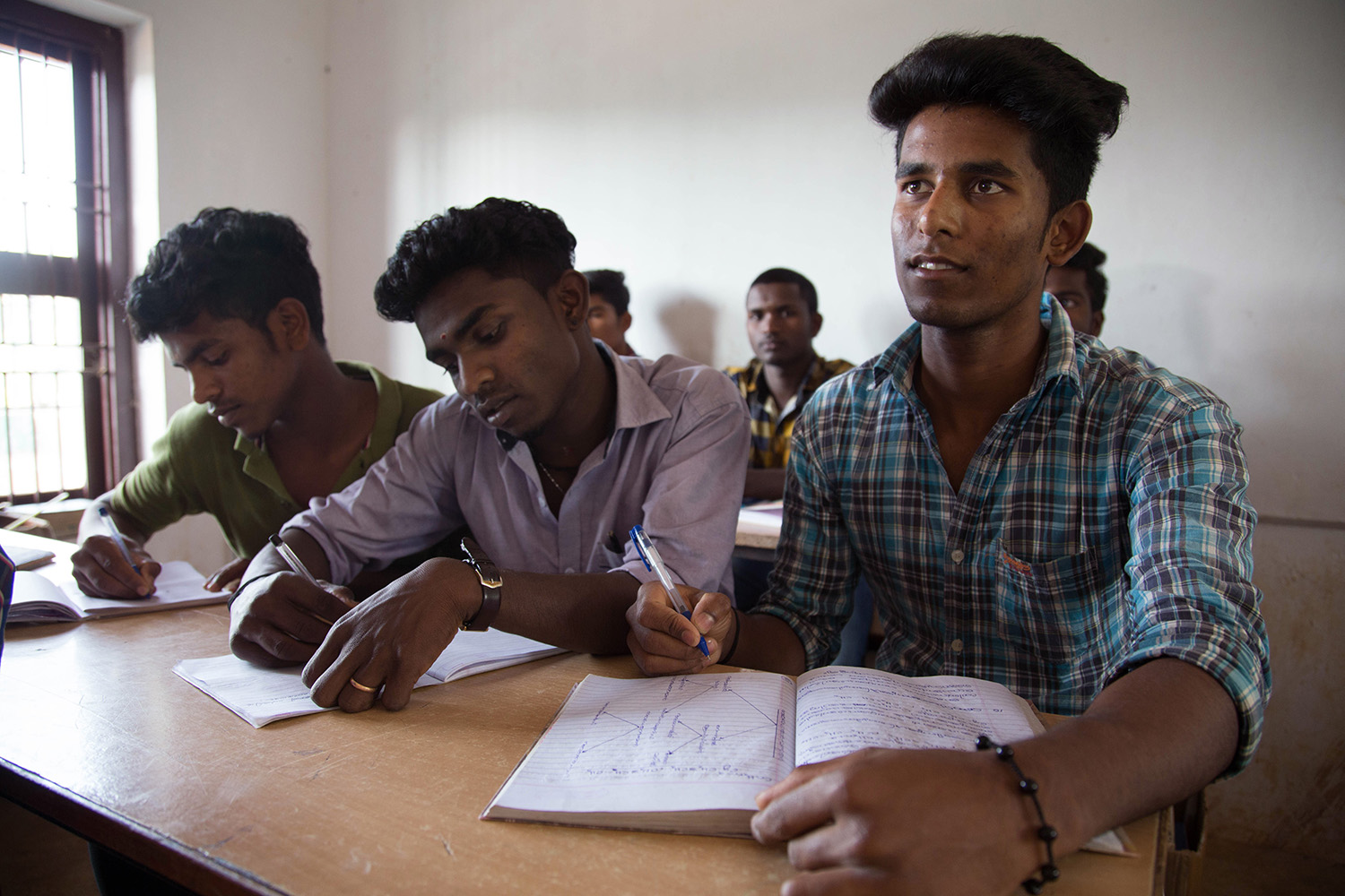 The hope is that students like Venky and his friends will eventually have the opportunity to sit the national exams to attain a Secondary School Leaving Certificate. The hope is that students like Venky and his friends will eventually have the opportunity to sit the national exams to attain a Secondary School Leaving Certificate.