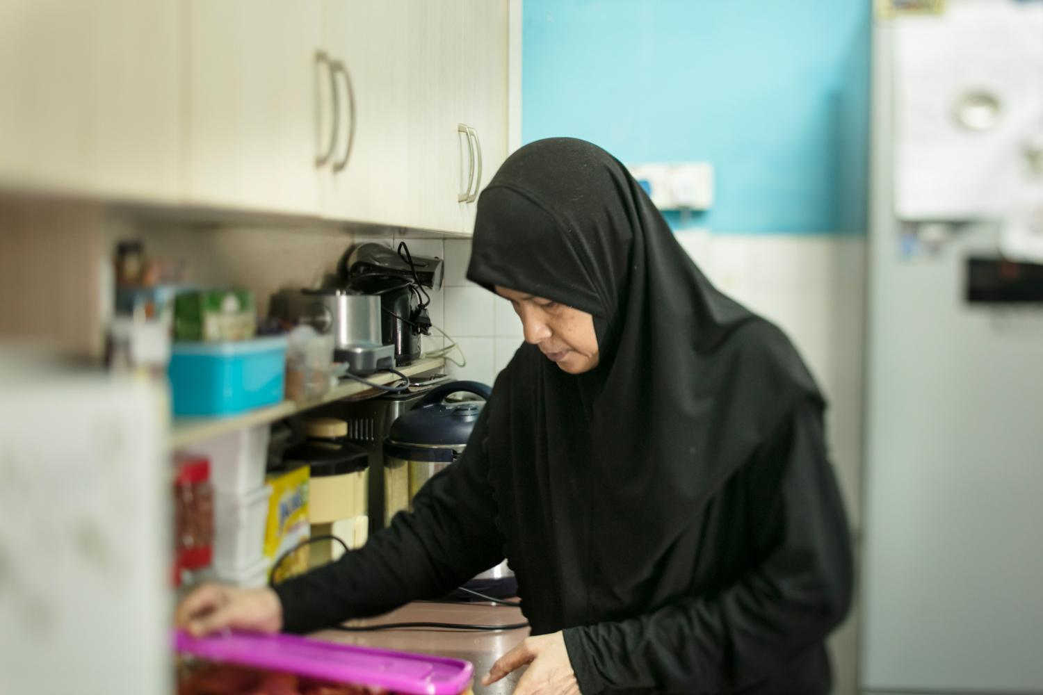 Nozilan runs the catering orders like clockwork, managing purchasing, cooking and syncing with delivery schedules. Nozilan runs the catering orders like clockwork, managing purchasing, cooking and syncing with delivery schedules.