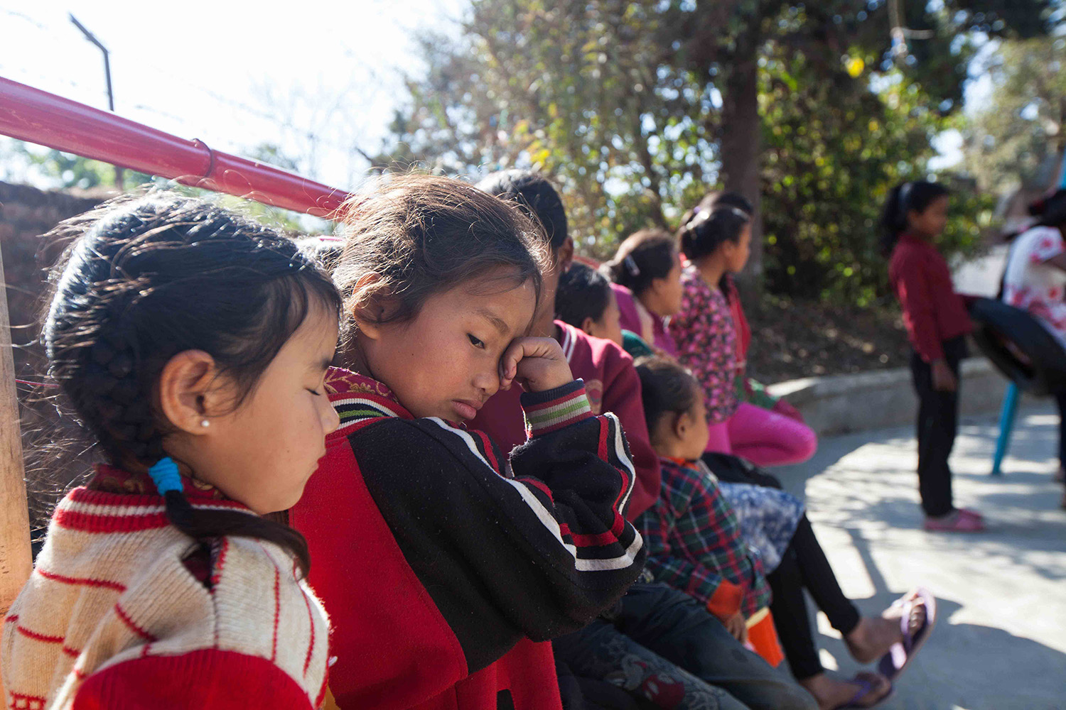 It's a place where special needs and able-bodied children learn together It's a place where special needs and able-bodied children learn together