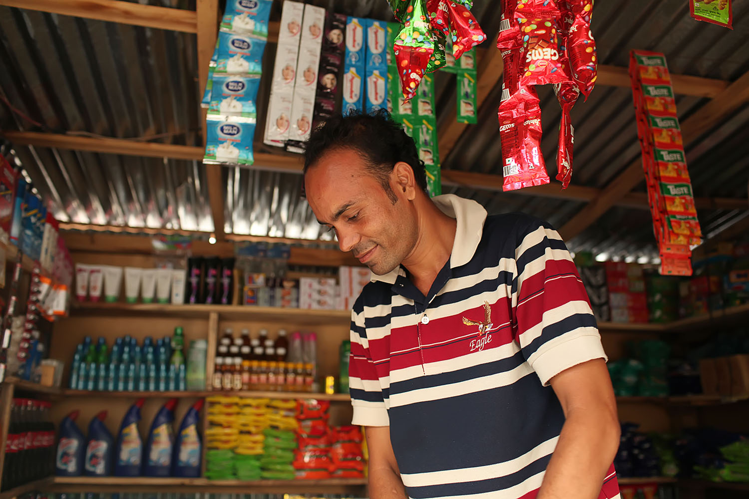 Shahin endured a difficult time as a labourer in Singapore, carrying heavier loads than stipulated and sustaining an injury that prevented him from working. He kept this a secret for a long time so as not to worry his family