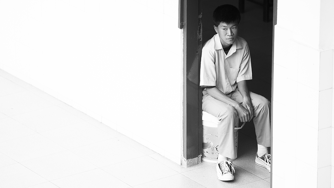 A certain mystery surrounded this kid. He seemed reclusive but was also quite friendly, slowly slipping in and out of our interview shoot — perhaps knowing he needed to keep it quiet while our cameras were rolling A certain mystery surrounded this kid. He seemed reclusive but was also quite friendly, slowly slipping in and out of our interview shoot — perhaps knowing he needed to keep it quiet while our cameras were rolling