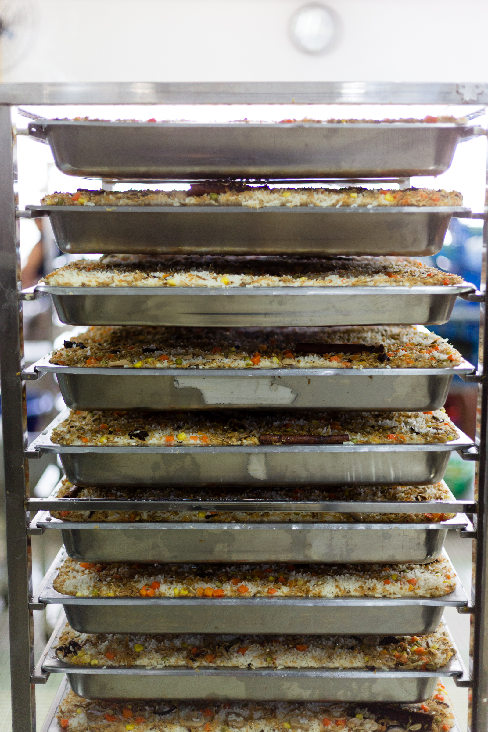 And it all comes together in the end, with plenty of nutritious, freshly cooked food for those who'd go hungry otherwise And it all comes together in the end, with plenty of nutritious, freshly cooked food for those who'd go hungry otherwise