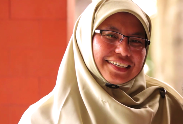Fauziah Ahmad, who helps special needs children in Indonesia: "My family would tell you that… I'm the last person they would have thought to be dealing with children with special needs." Watch her story at http://www.ourbetterworld.org/story/why-these-kids-love-school Our Better World superwoman Fauziah
