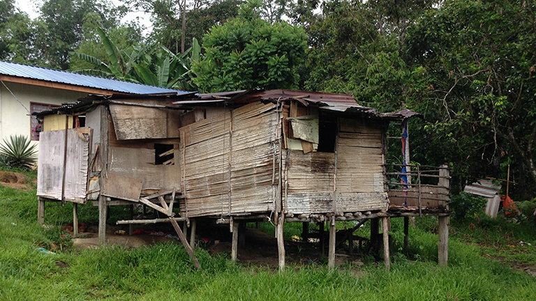 An Orang Asli home