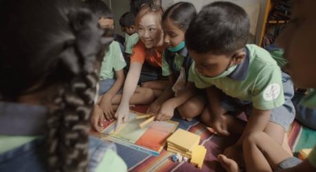 Hope for Slum Children in India: Class Is in Session!