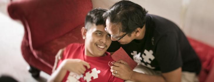 Behind the walls of autism, a father’s love Behind the walls of autism, a father’s love