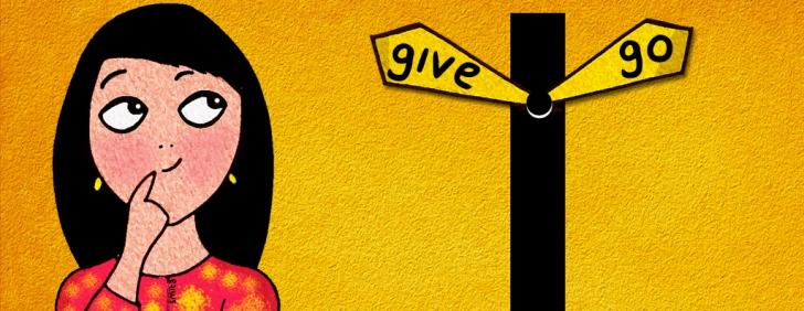 Better to give than to go? Better to give than to go?