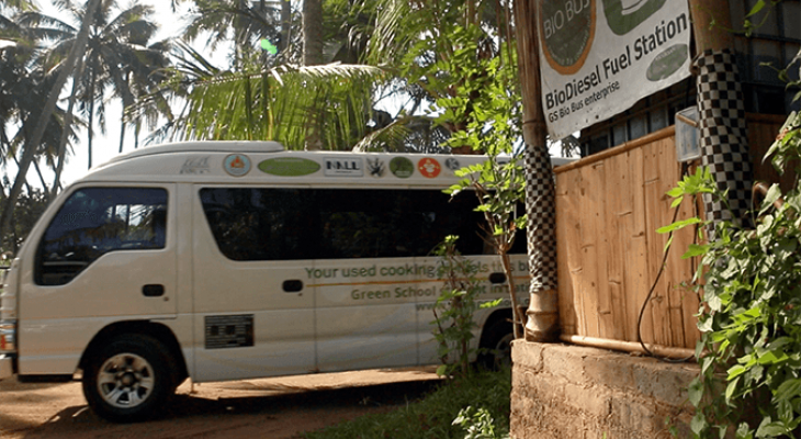 Used Cooking Oil Drives Bali’s Bio Buses