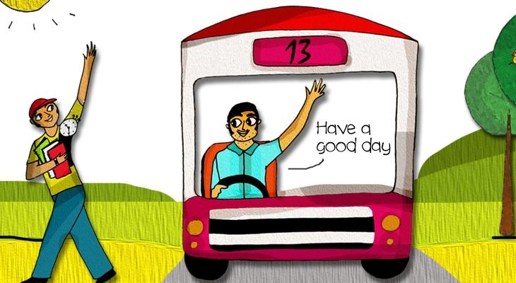 The Bus Driver on the 13