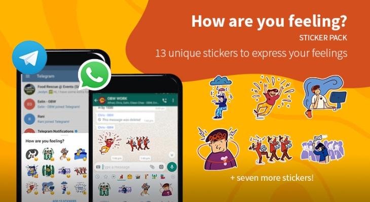 Express Your Feelings with Our Sticker Pack