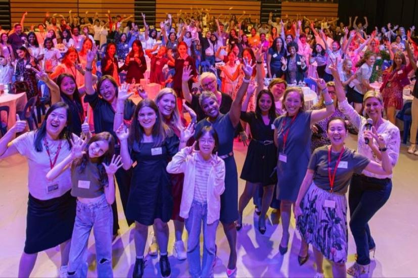 Lean In Girls launch event in Singapore, photo courtesy of White Byte