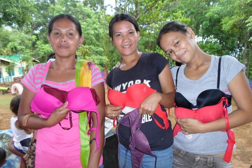 Colourful bras are often popular, and the most important part is that they fit well