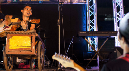 Defying crazy odds to make beautiful music