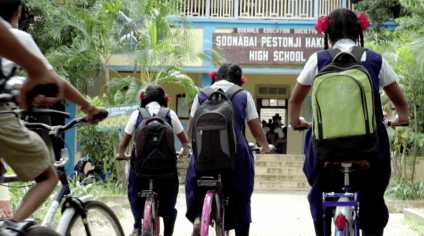 One dentist, two wheels, and a student’s dream