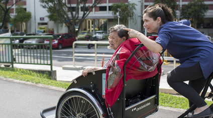 Cycling with Aunty Annie