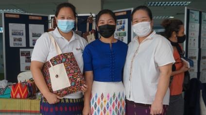Sam and her teammates from Kachin Learning Centre