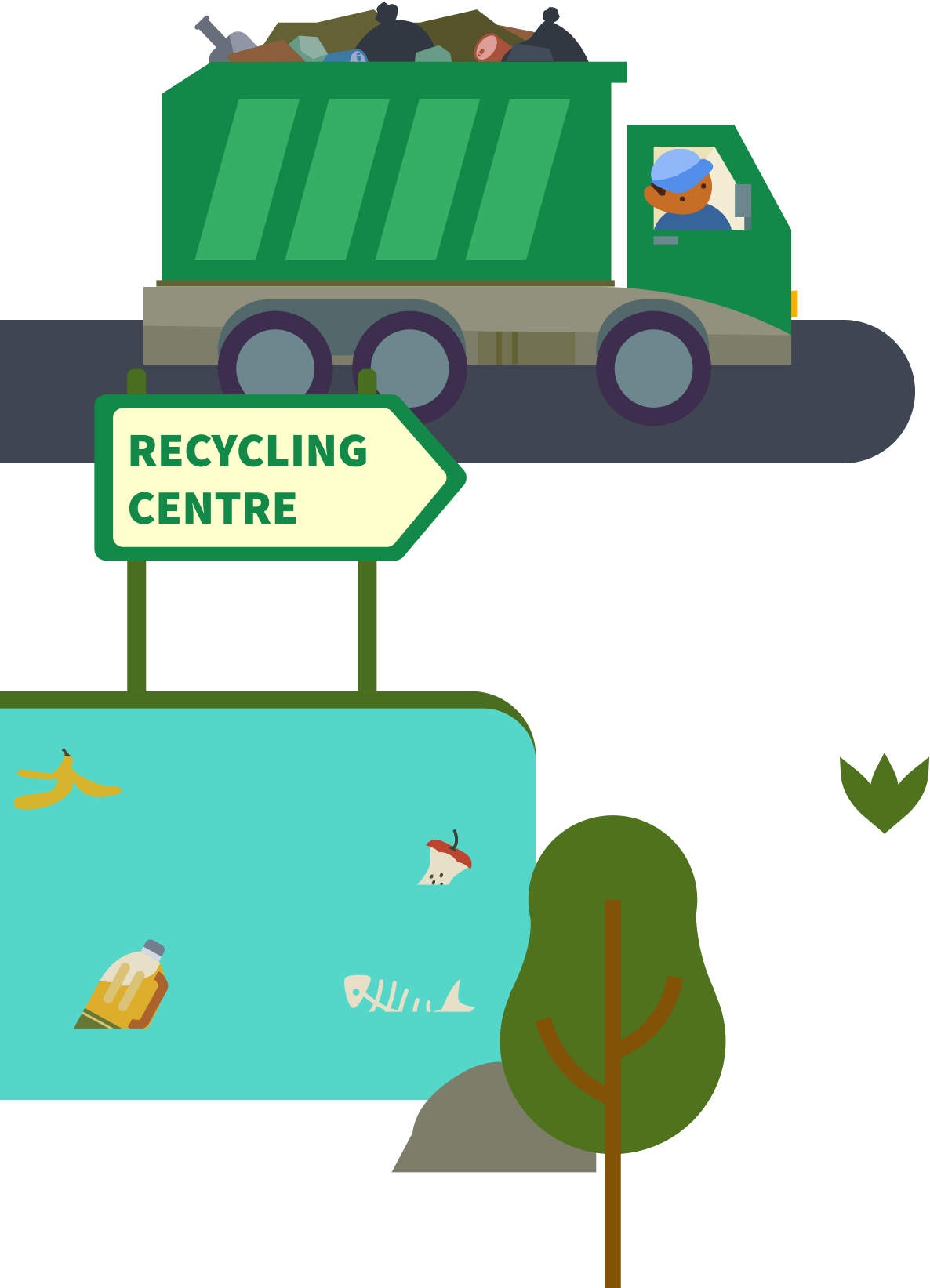 Recycling center