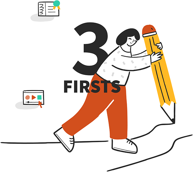 first