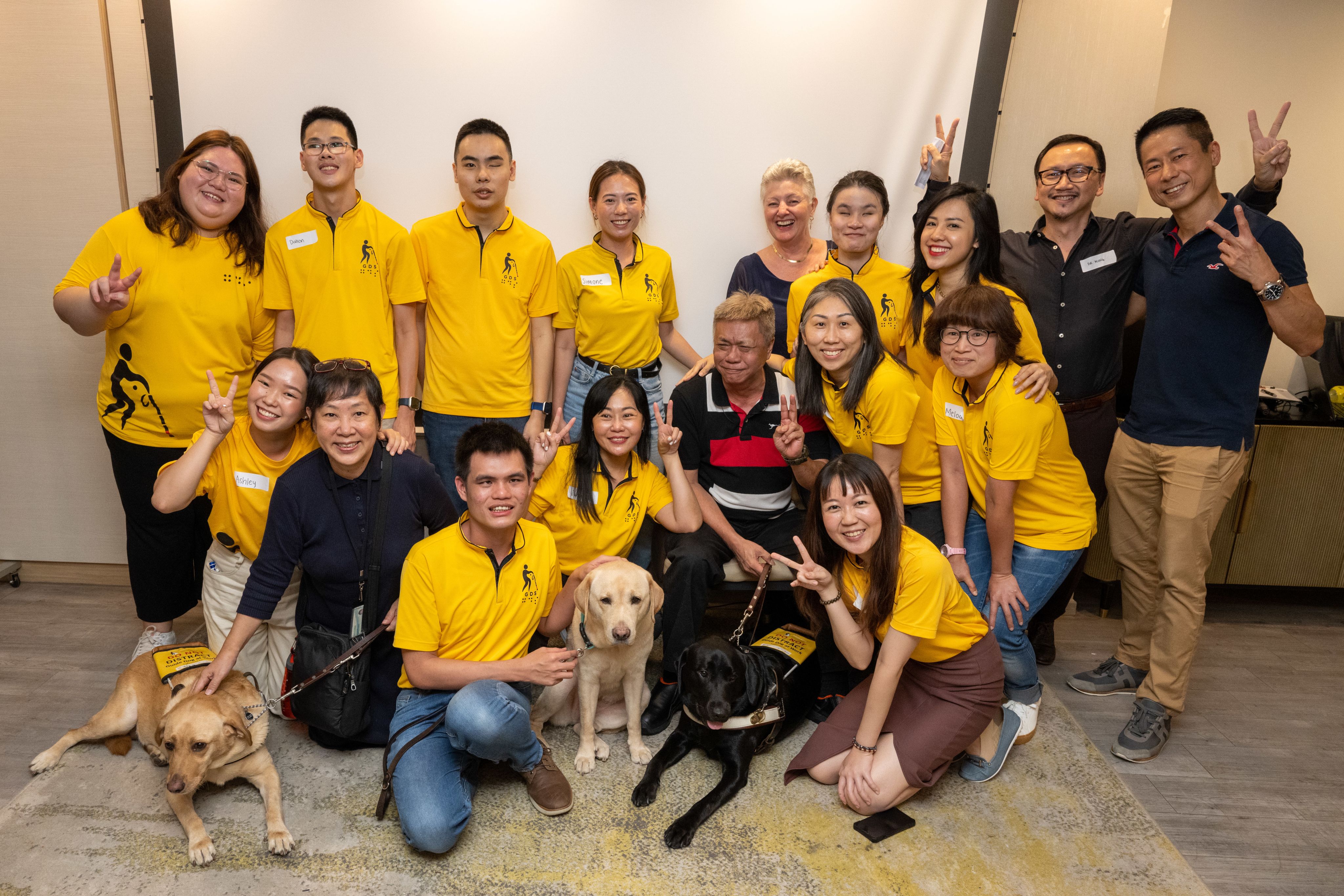 Social service organisation Guide Dogs Singapore equipped Gary Lim with skills to live independently as a blind man.