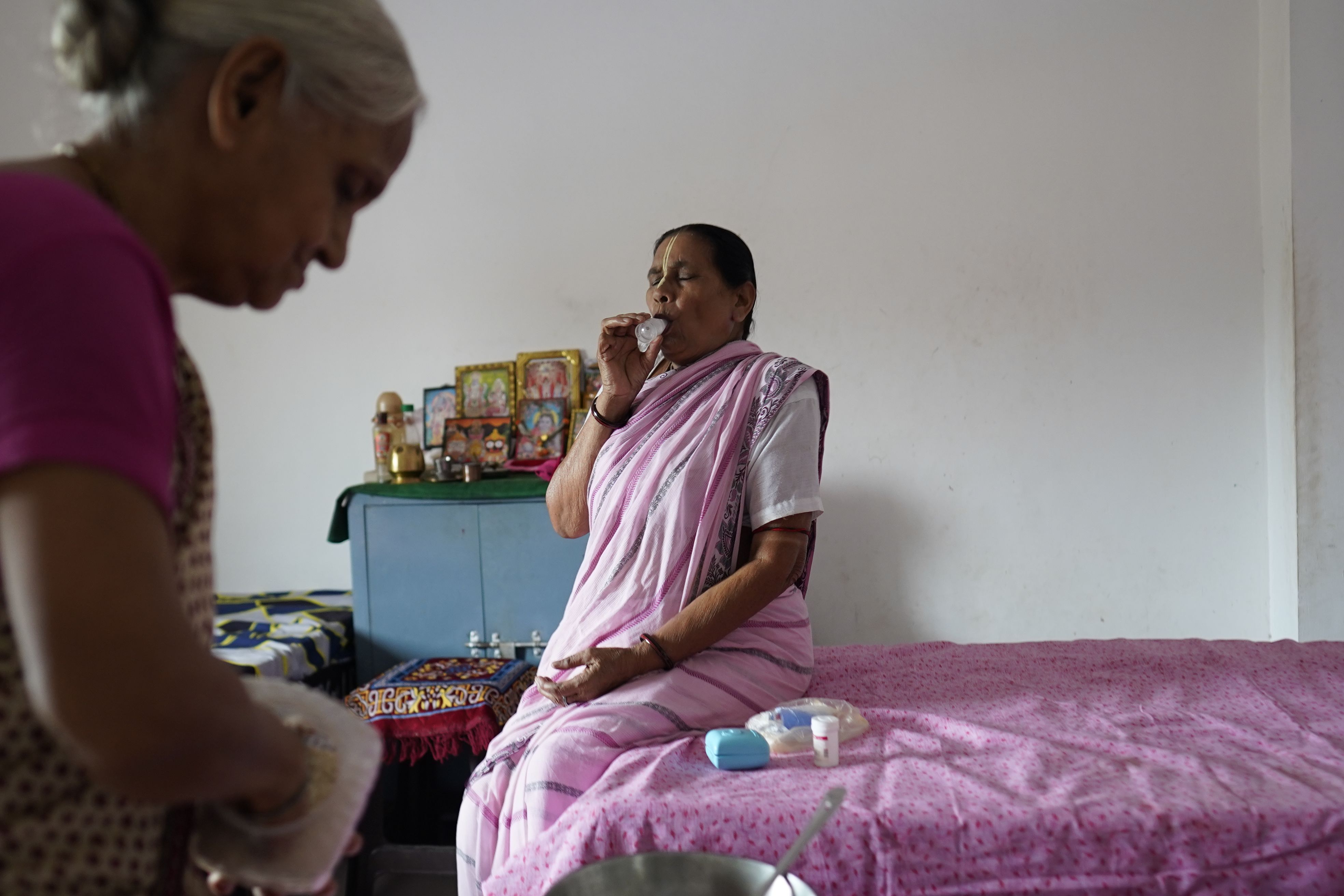 Sharing living quarters with strangers at Maitri India can be challenging.
