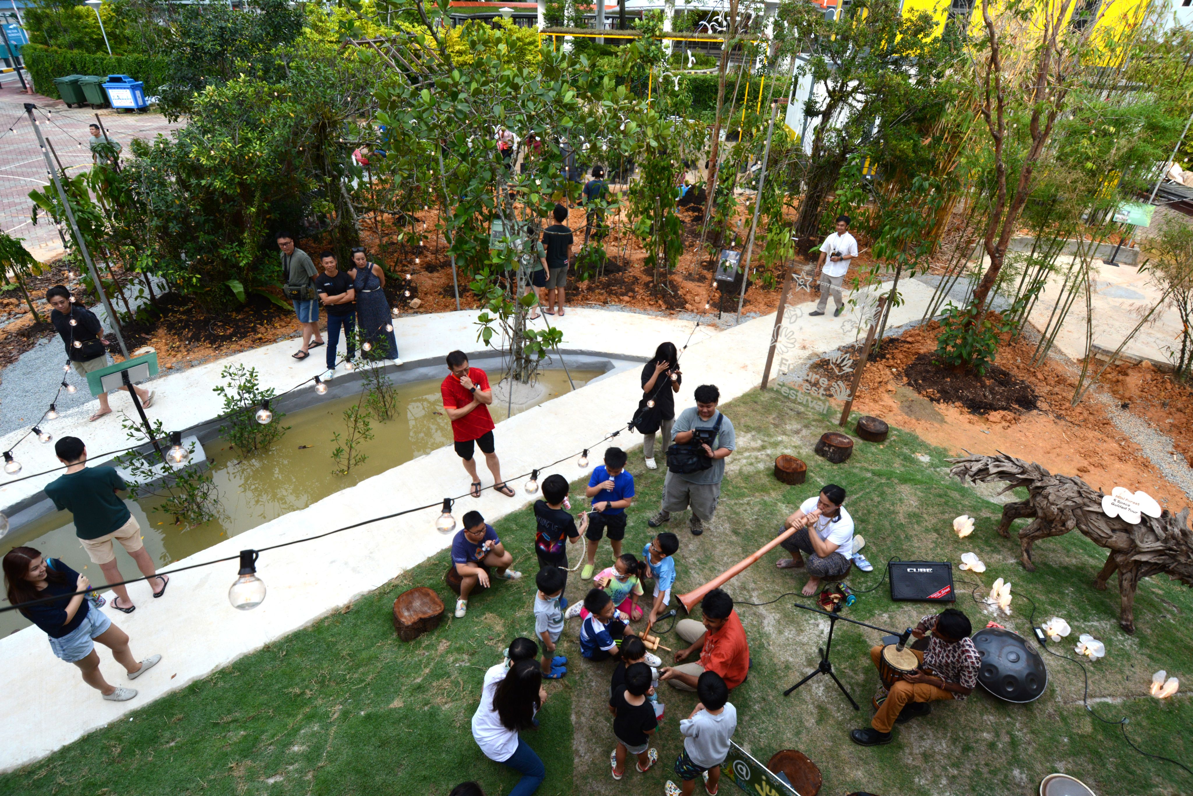 The Future Forest Festival gives visitors young and old a fun time of learning about nature and sustainability.