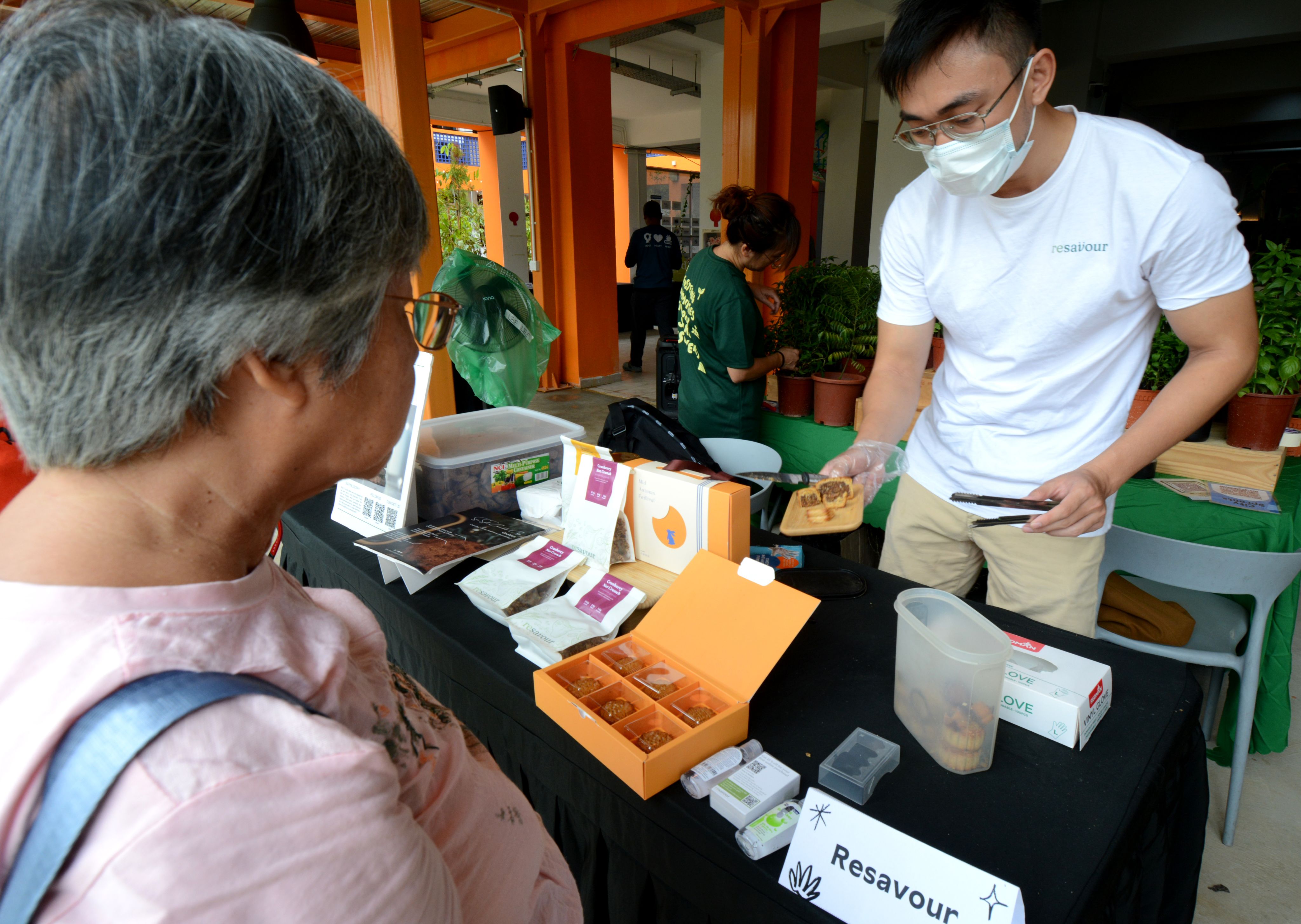 Moonbeam sells cookies made from spent grains.